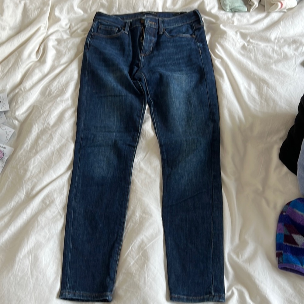 Banana Republic dark wash skinny jean